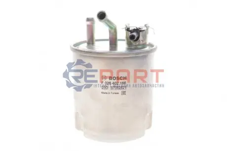 Паливний фільтр NISSAN CABSTAR, NT400 CABSTAR, PATROL GR V, X-TRAIL I, ATLEON RVI MAXITY 2.2D/2.5D/3.0D 05.00 Bosch F026402166 Купити в Україні
