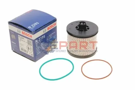Паливний фільтр CITROEN JUMPY III, SPACETOURER OPEL VIVARO C, ZAFIRA LIFE PEUGEOT EXPERT, TRAVELLER TOYOTA PROACE, PROACE VERSO 1.5D 06.18 Bosch F 026 402 281 Купити в Україні