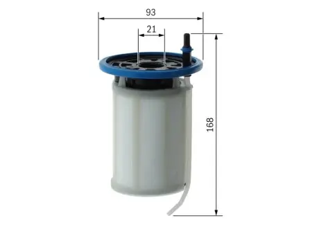 Паливний фільтр ALFA ROMEO STELVIO, TONALE FIAT TIPO JEEP COMPASS, RENEGADE 1.6D/2.0D/2.2D 07.14 Bosch F 026 402 286 Купити в Україні