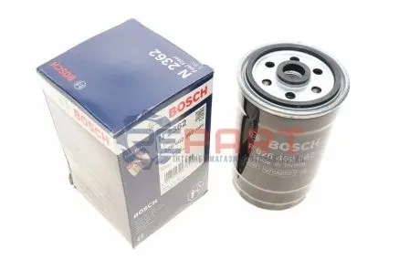 Паливний фільтр HYUNDAI ACCENT III, GETZ, GRAND SANTA FÉ, GRANDEUR, H-1, H-1 / STAREX, I30, I40 I, I40 I CW, IX20, IX55, MATRIX, SANTA FÉ II, SANTA FÉ III, SONATA V 1.4D-3.0D 08.02 Bosch F 026 402 362 Купити в Україні