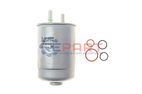 Паливний фільтр RENAULT FLUENCE, GRAND SCENIC III, LAGUNA III, MEGANE, MEGANE III, SCENIC III 1.5D-2.0D 10.07 Bosch F 026 402 379 Купити в Україні