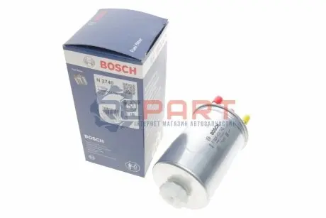 Паливний фільтр JAGUAR XF I, XF SPORTBRAKE, XJ 3.0D 03.09-12.19 Bosch F026402740 Купити в Україні