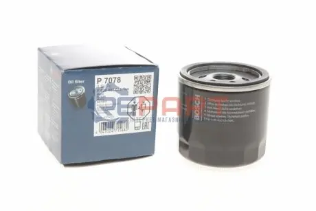 Масляний фільтр VOLVO C30, S40 II, S60 II, S80 II, V40, V50, V60 I, V70 III FORD B-MAX, C-MAX, C-MAX II, ECOSPORT, FIESTA, FIESTA IV, FIESTA V, FIESTA VI, FOCUS C-MAX, FOCUS I 1.0-2.5 08.95 Bosch F 026 407 078 Купити в Україні
