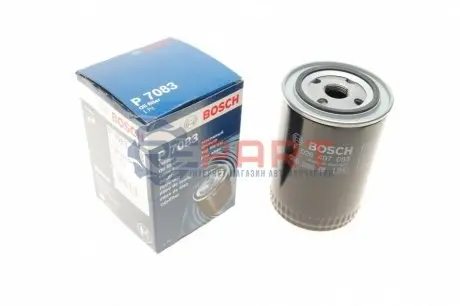 Масляний фільтр IVECO DAILY IV, DAILY V, DAILY VI, MASSIF CITROEN JUMPER III FIAT DUCATO PEUGEOT BOXER FUSO (MITSUBISHI) CANTER VII (FB7_, FE7_, FB8_, FE8_) 2.3D/3.0CNG/3.0D 04.06 Bosch F026407083 Купити в Україні