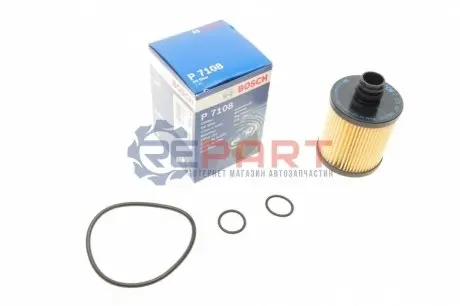 Фільтр масляний Fiat Doblo 1.6/2.0D 10- BOSCH F026407108 Купити в Україні