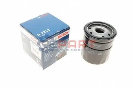 Масляний фільтр CADILLAC ATS, CTS, ESCALADE CHEVROLET CAMARO, CAPTIVA, CORVETTE, TAHOE FORD USA MUSTANG GMC SIERRA, YUKON OPEL ADAM, ASTRA K, CORSA E, INSIGNIA A 1.0-6.2 12.99 Bosch F026407213 Купити в Україні