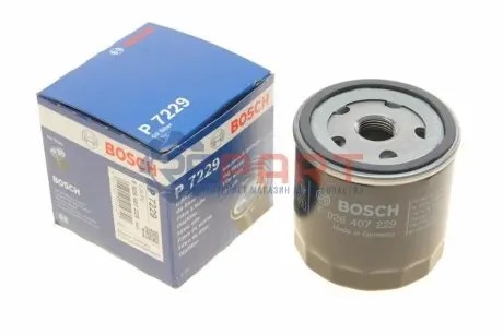 Масляний фільтр CHRYSLER CARAVAN, CIRRUS, ES, GRAND VOYAGER III, GRAND VOYAGER V, LE BARON, NEON, NEON II, PT CRUISER, SEBRING, STRATUS, VOYAGER I, VOYAGER III, VOYAGER IV 1.8-3.8 01.86 Bosch F 026 407 229 Купити в Україні