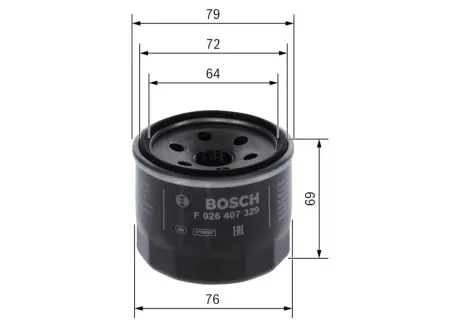 Автозапчасть Bosch F026407329 Купить в Украине