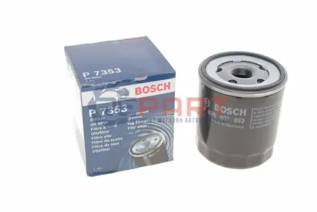 Масляный фильтр Citroen Berlingo/C3/C4/C5 1.9D/2.0HDi 98-05/1.2 PureTech 14-/Jumper 2.0-2.2HDi 01- Bosch F026407353 Купить в Украине