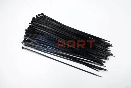 Хомут пластиковий BLACK 4,8 X 370 (100 шт) BOSMA 0065 Купити в Україні