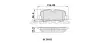 Фото Колодки тормозные (задні) Land Rover Discovery IV 09-18 BRAXIS (AA0216) зображення 1