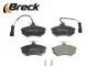 Тормозные колодки, дисковые. BRECK (206691070110) изображение 4