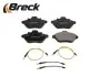 Тормозные колодки, дисковый тормоз.) BRECK (212960070110) изображение 3