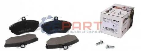 Колодки гальмівні (передні) Seat Cordoba/Ibiza/VW Caddy/Golf/Polo 91-04 BRECK 219450070100