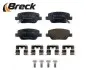 Тормозные колодки, дисковые. BRECK (224490070400) изображение 4