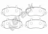Колодки гальмівні (передні) Renault Master II/Opel Movano 98 BRECK (233020070300) зображення 1