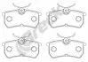 Колодки гальмівні (задні) Ford Focus 98-05/Fiesta V/VI 05 BRECK (233530070400) зображення 1