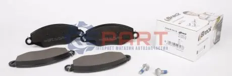 Комплект тормозных колодок BRECK 234340070310