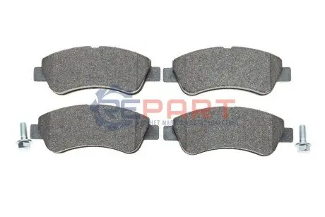 Комплект гальмівних колодок (передніх) Citroen C2/C4 04-/C3 09-/Berlingo/Peugeot 206/307 96-/207 06-/208 12 BRECK 235990070100