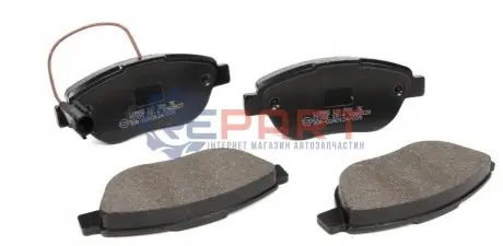 Колодки гальмівні (передні) Fiat Doblo 01-/Opel Combo 1.4-1.6CDTI 12- (з датчиком) BRECK 237080070110