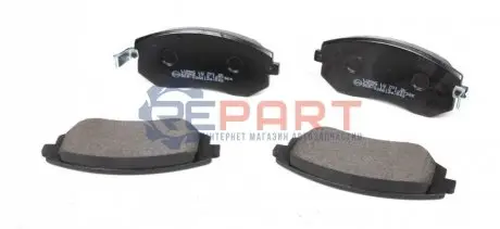 Колодки гальмівні (передні) Subaru Impreza 00-13 BRECK 238650070100