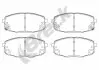 Колодки гальмівні (передні) Kia Ceed 1.4/1.6 CRDI/CVVT 06- BRECK (239660070110) зображення 1