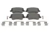 Колодки гальмівні (передні) Renault Kangoo 08-/Megane IV 15-/Zoe 12 BRECK (239730070200) зображення 1