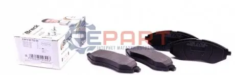 Колодки гальмівні (передні) Chevrolet Aveo/Daewoo Kalos 1.2-1.6 02 BRECK 239740070200