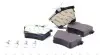 Тормозные колодки, дисковые. BRECK (241350070400) изображение 2