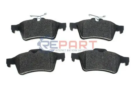 Комплект гальмівних колодок (задніх) Citroen C5/Ford C-Max 07-/Focus/Connect 04-13/Renault Laguna 07-15/Volvo BRECK 241370070200
