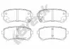 Колодки гальмівні (задні) Hyundai Accent/I20/I30/Ix35/Sonata/Kia Ceed/Rio/Sportage 1.2-3.3 05 BRECK (243200070410) зображення 1
