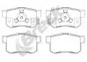 Колодки гальмівні (задні) Honda CR-V 2.0/2.4 CTDi 01 BRECK (244340070400) зображення 1