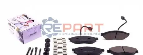 Тормозные колодки, дисковые. BRECK 244690070310