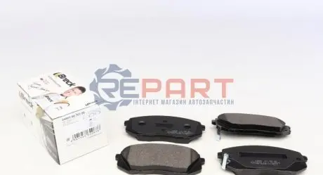 Колодки гальмівні (передні) Hyundai Tucson 15-/і40/іх35/Kia Sportage/Optima 10-/Soul 14 BRECK 245010070100