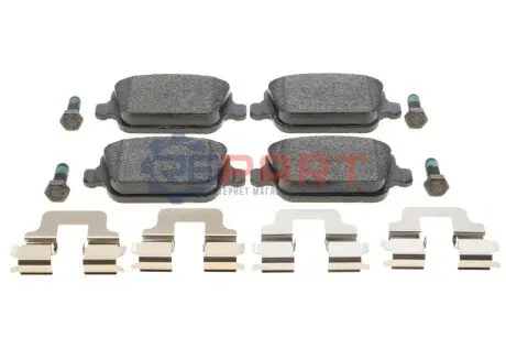 Колодки гальмівні (задні) Ford Kuga 08-/Mondeo 07-15 (к-кт) BRECK 245370070200