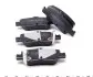 Тормозные колодки, дисковые. BRECK (246640070410) изображение 3