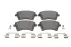 Комплект тормозных колодок BRECK (246930070100) изображение 1
