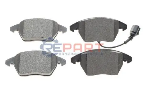 Колодки гальмівні (передні) VW Caddy 03-15 (з датчиком) замінено на 0986424797 BRECK 246960070110