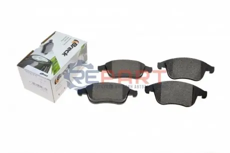 Колодки гальмівні (передні) Renault Megane III/Laguna III 1.5dCi/2.0dCi 07 BRECK 247090070100