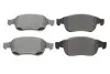 Комплект гальмівних колодок (передніх) Renault Fluence/Megane/Scenic 08 BRECK (249140070100) зображення 1