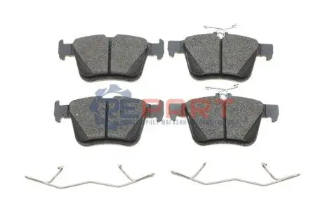 Колодки гальмівні (задні) Audi A3/VW Golf 12-/Touran/Passat B8 14-/Skoda Karoq 17-/Octavia 20 BRECK 250080070400 Купити в Україні