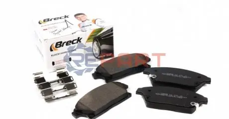 Колодки гальмівні (передні) Opel Astra J/Zafira C/Chevrolet Cruze 09 BRECK 250340070110