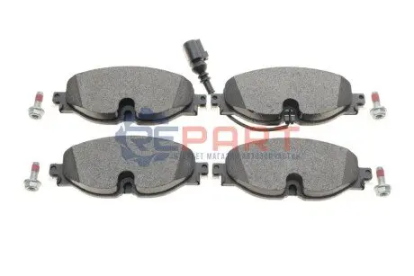 Колодки гальмівні (передні) Audi A3/Q2/Q3/Seat/Skoda Octavia/Kodiaq/VW Golf/Passat B8 12- (+датчик) BRECK 256830070100