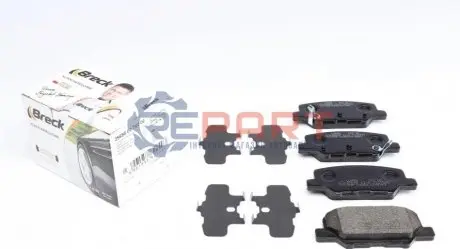 Колодки гальмівні (задні) Citroen C4 Aircross/Mazda 6/Mitsubishi Outlander III/Peugeot 4008 12 BRECK 256880070200