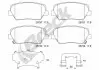 Комплект гальмівних колодок передн, HYUNDAI CRETA, GENESIS, GRANDEUR, NEXO KIA CARENS IV, SELTOS 1.6-Electric 01.11 BRECK (257570070100) зображення 1