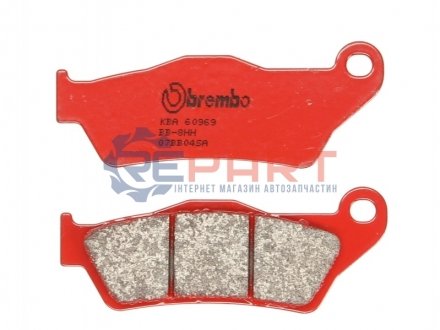 Гальмівна колодка (диск) BREMBO 07BB04SA (фото 1)