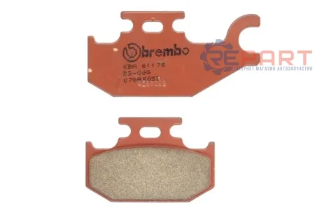 Комплект гальмівних колодок, дискове гальмо BREMBO 07GR50SD