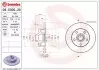 Диск гальмівний задн Лів/Прав SEAT TOLEDO I VW CORRADO, GOLF III, PASSAT B3/B4, VENTO 1.6-2.9 09.89-04.99 BREMBO (08500520) зображення 1