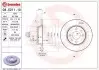 Фото Диск гальмівний передн Лів/Прав LADA SAMARA ZAZ SLAVUTA, TAVRIA 1.1-1.6 01.86-12.13 BREMBO (08521110) зображення 1