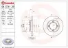 Диск гальмівний передн Лів/Прав KIA PRIDE 1.1/1.3 01.90-09.01 BREMBO (08574120) зображення 1